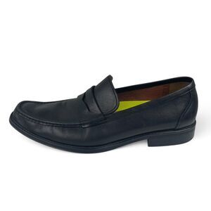 Florshiem Comfortech Penny Loafers Size 10M Black Leather Preppy Comfort Grandpa